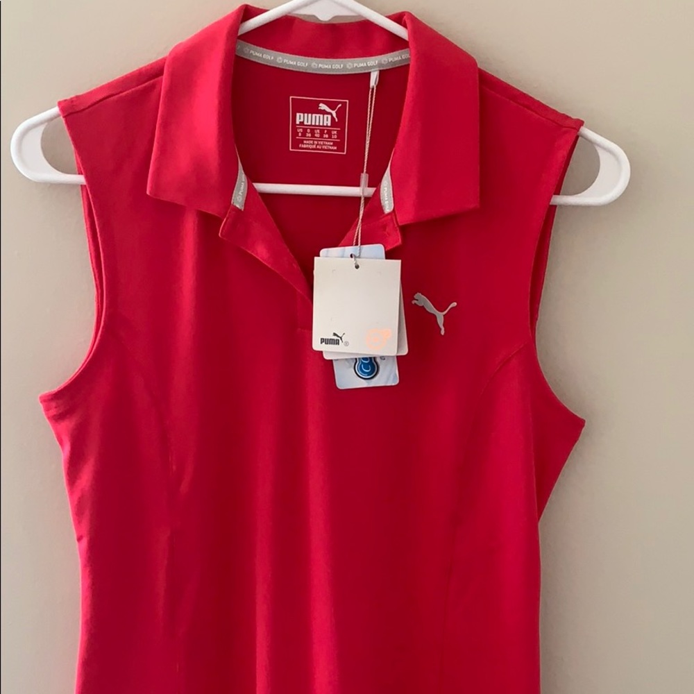 Pink golf tank